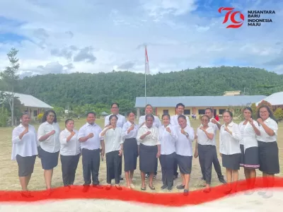 Upacara 17 Agustus 2024
